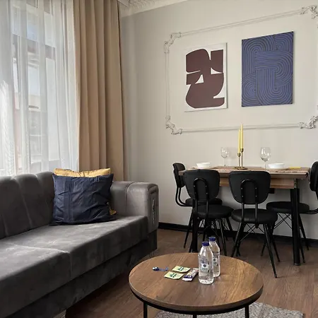 Lägenhet Stylish 1br W Private Turkish Bath • Near Galata Istanbul
