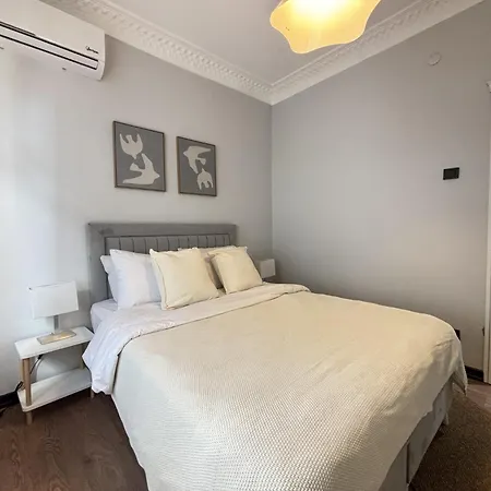 Stylish 1br W Private Turkish Bath • Near Galata Lägenhet Istanbul